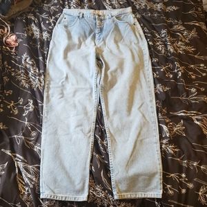 Vintage St. John's Bay relaxed fit straight leg high waisted faded mom jeans